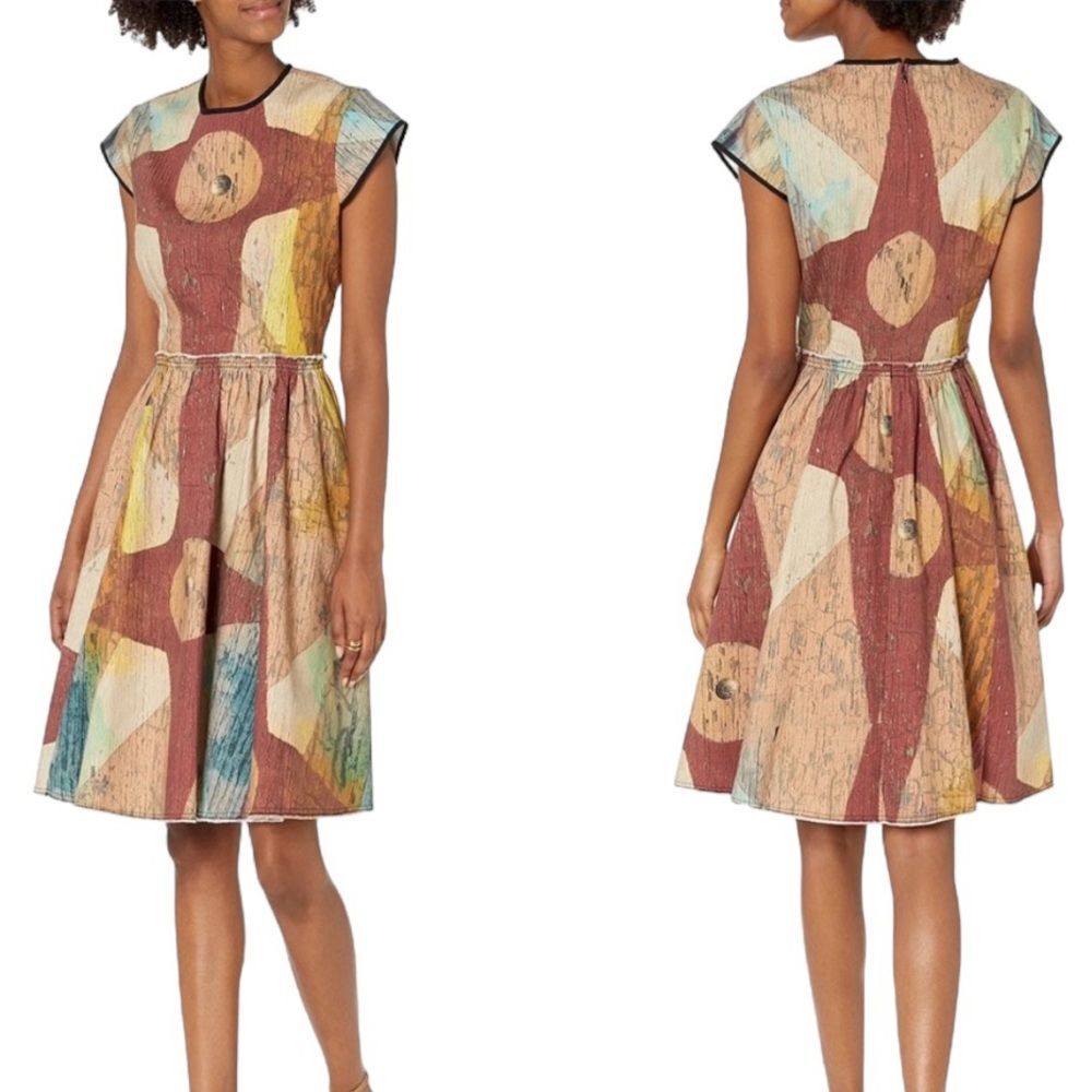 NWOT Making the Cut Award Winning Dress Southwestern Beachy Carnival size Medium